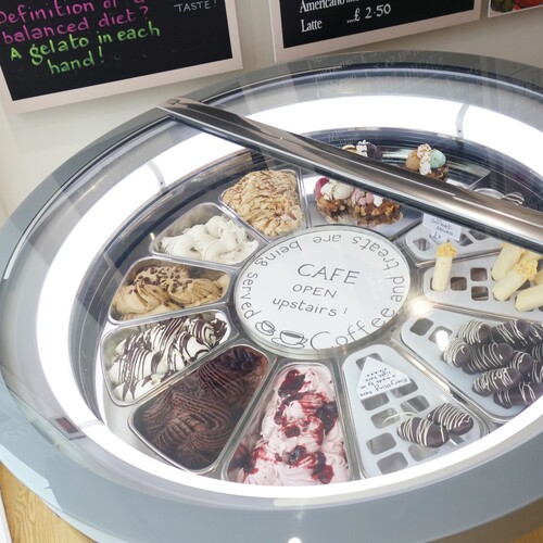 Baileys Artisan Gelato Interior Fit Out - Gelato Display