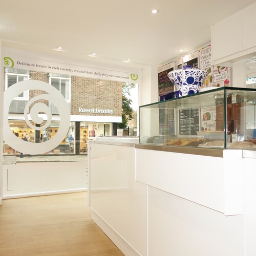 Baileys Artisan Gelato Interior Fit Out - Serving Counter