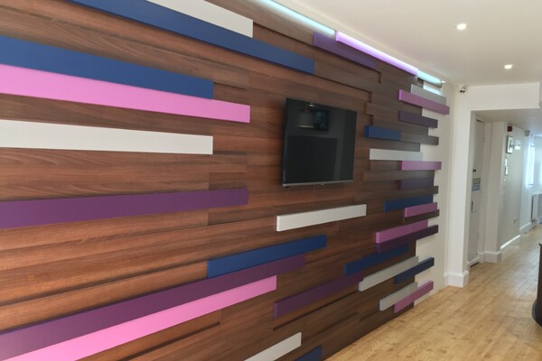 Kent Reliance Feature Wall